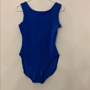 Blue bodysuit